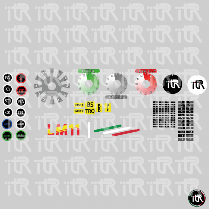 Kit Stickers LM11